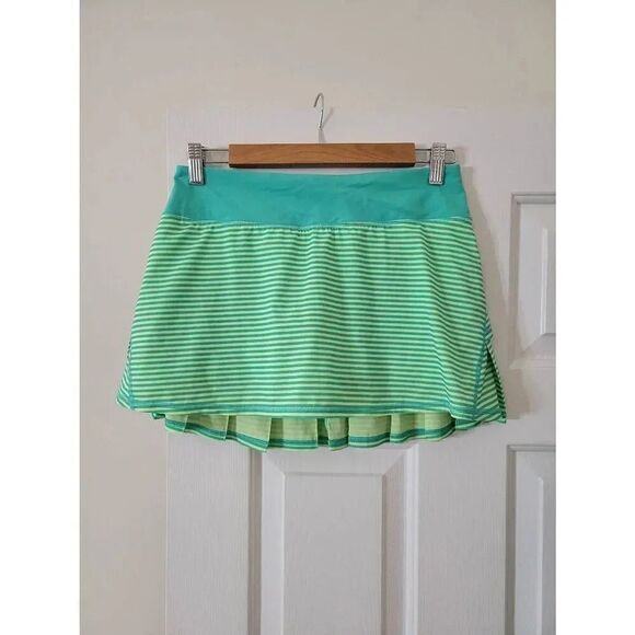 Lululemon Run Pace Setter Skirt Bali Breeze Rare Size 4 - Picture 2 of 8